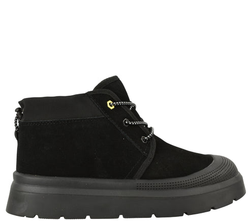 Ghete casual, dama, FEELING, UG-1 negru, piele intoarsa